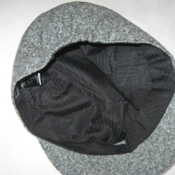 D&Y Newsboy Hat Broach Rhinestone Ring Gray - Picture 4 of 5